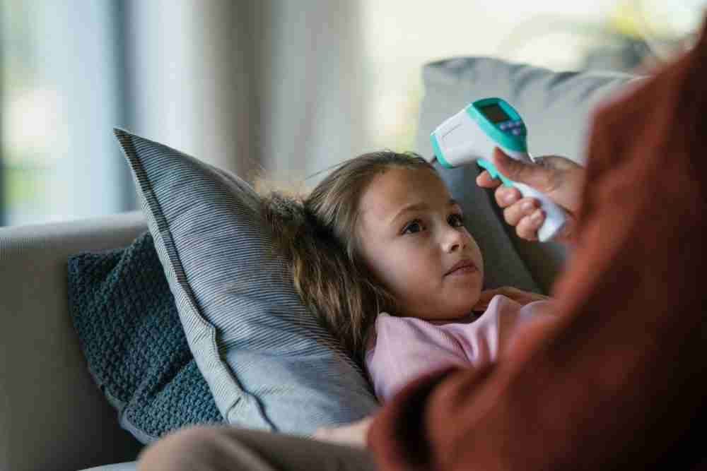 Enfant intoxication alimentaire et fièvre
