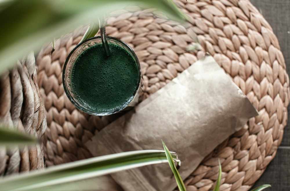 Spiruline en poudre