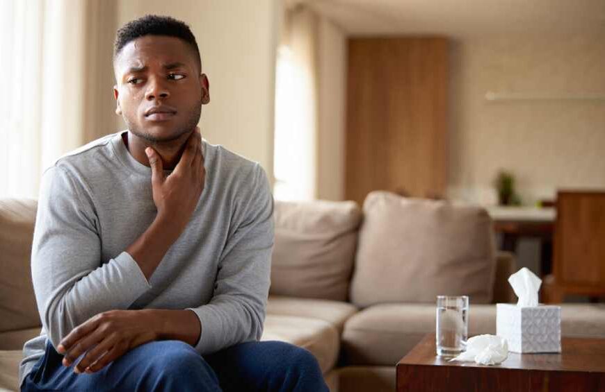 En combien de temps un ganglion disparaît, homme enrhumé ayant des ganglions au cou