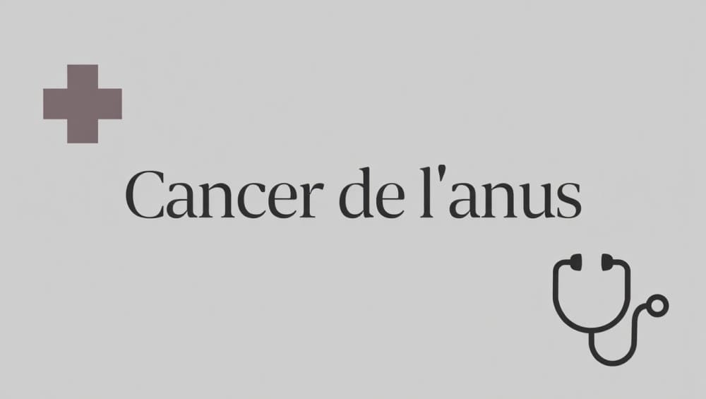 Photo cancer de l'anus