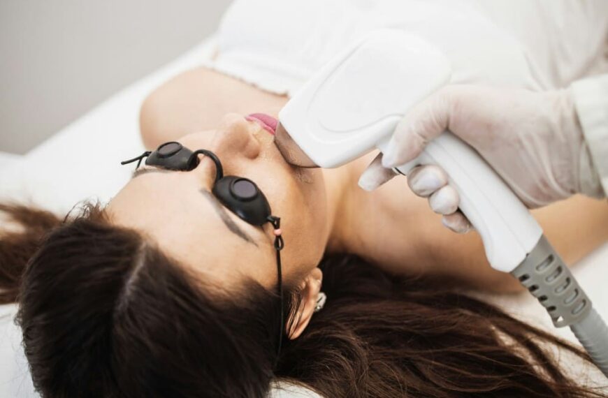 Traitement des rides au laser