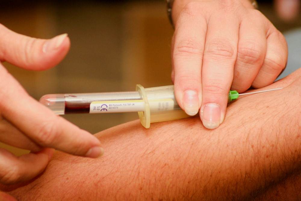 Prise de sang pour dosage PSA