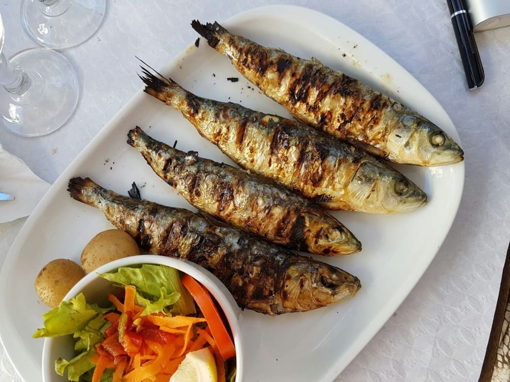 Aliment riche en protéine sardines