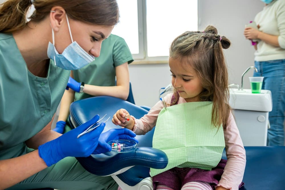 Bilan orthodontique enfant chez le dentiste